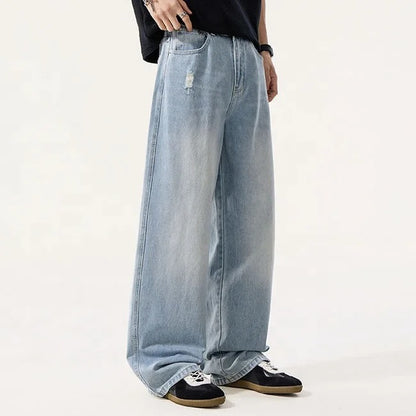 Light Wash Wide Leg Jeans