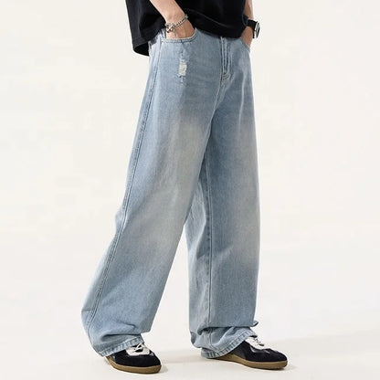 Light Wash Wide Leg Jeans