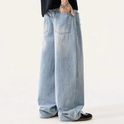 Light Wash Wide Leg Jeans