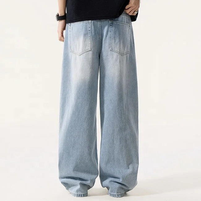 Light Wash Wide Leg Jeans