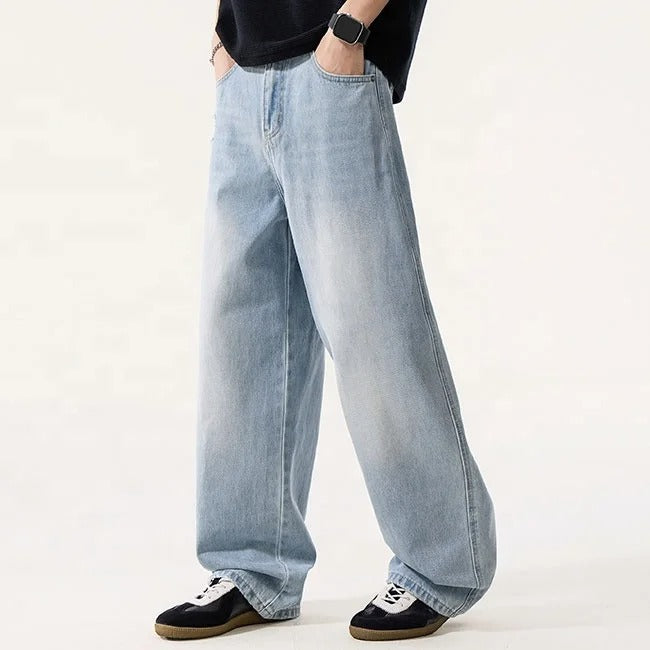 Light Wash Wide Leg Jeans