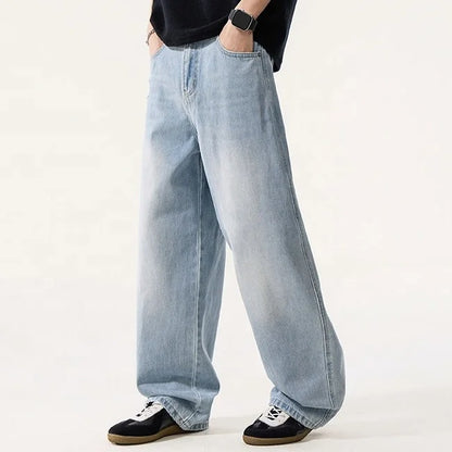 Light Wash Wide Leg Jeans